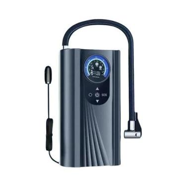 Imagem de Bomba De Ar Elétrica Compacta E Portátil Para Pneus De Carro, Compress