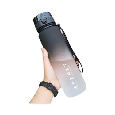 Imagem de Garrafa De Água Esportiva Colorida À Prova De Vazamentos 500ml 650ml 1