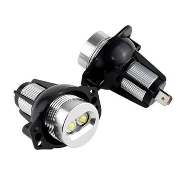 Imagem de Aunvista 2 peças de lâmpadas marcadoras brancas/vermelhas/azuis Angel Eyes Canbus para BMW série 3 E90 Saloon E91 Touring 2004-2008 acessórios de carro