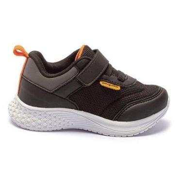 Imagem de Tênis Infantil Menino Jogging Preto Casual Pequito-Masculino