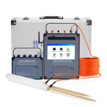 Imagem de PQWT TC1200 detector de água subterrânea 1500 m scanner geológico multifrequência para pesquisa avançada e prospecção