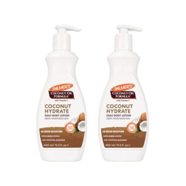 Imagem de Loção corporal Palmer's Coconut Hydrate 400 ml (pacote com 2)