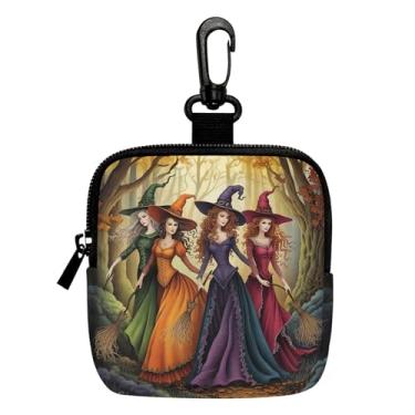 Imagem de Porta-chaves mini porta-moedas, bolsa multifuncional para chaves, moedas, fone de ouvido, batom, 4, LCS multicolorido 28838, Tendência