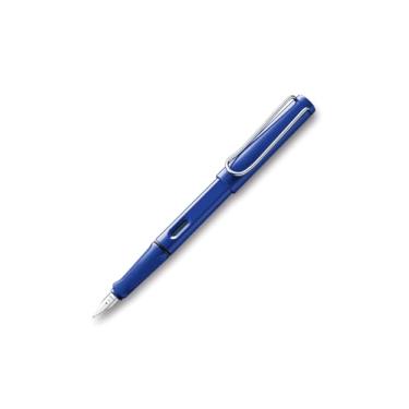 Imagem de Lamy 014 FP Canetas-tinteiro de ponta média azul Safari 4000145