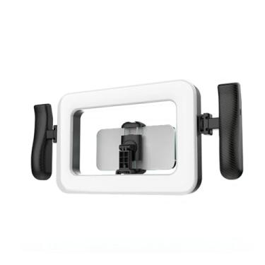 Imagem de Fockety Luz de Vídeo Portátil, Luz Portátil Ajustável para Fotografia BT Kit de Iluminação para Fotografia Com de Câmera Remota para, Vídeo, Vlogging, Transmissão Ao Vivo