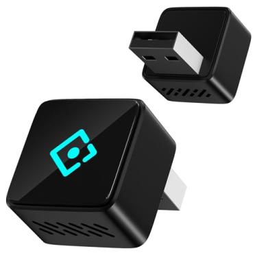 Imagem de Adaptador CarPlay sem fio, interface USB Plug and Play, conecta a tela do telefone e do carro através de Wi-Fi e Bluetooth, adequado para sistemas Apple e Android