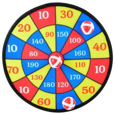 Imagem de Jogo Dardo 28Cm 4 Peças com Bola de tiras autocolantes - Red Star