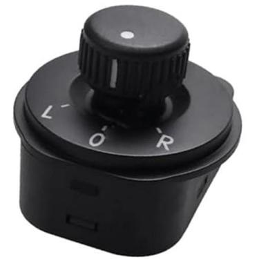 Imagem de Interruptor do espelho retrovisor para Polo Hatchback 2010-2017 6R1959565F Botão de controle de ajuste do espelho retrovisor elétrico Peças Acessórios para carro