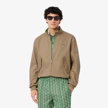 Imagem de Jaqueta Lacoste De Sarja Harrington Impermeável Masculina-Masculino