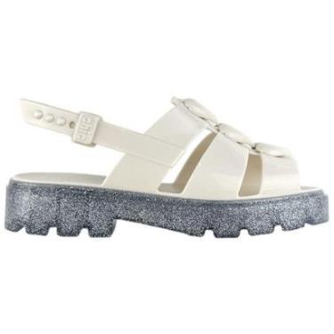 Imagem de Sandalia Infantil Plataforma Flat Laço Coração Flatform chic-Feminino