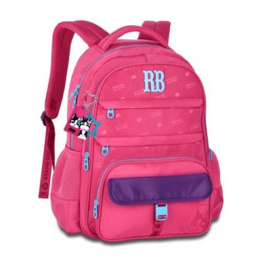 Imagem de Mochila Feminina Premium Rebeca Bonbon Jacquard Com Chaveiro - Clio St