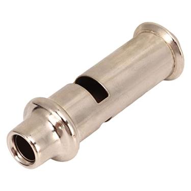 Imagem de Aoresac Apito de Sobrevivência de Emergência Metal, Apito Externo Aço Inoxidável para Treinador, árbitro, Polícia, Segurança, Escola