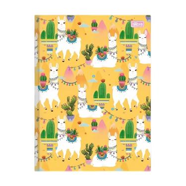 Imagem de Caderno Brochura Pequeno 1/4 Capa Dura 80 Folhas Hello! Tilibra Estampa 3