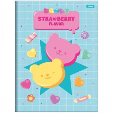 Imagem de Caderno Brochura Universitário Capa Dura 80f Sugar Rush Foroni Estampa 1