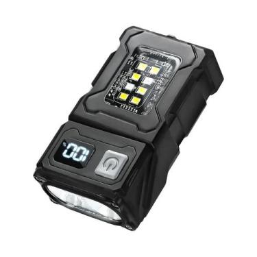 Imagem de Lanterna LED Mini Portátil Com Clipe Magnético Para Camping E Pesca - 