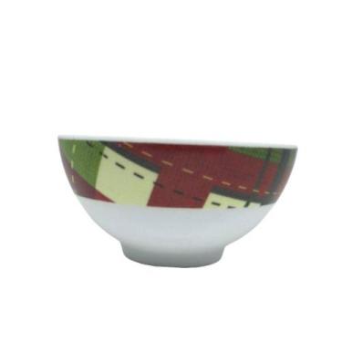 Imagem de Saladeira Natal Melamine Quadrada 15 cm 18669 a Yangzi