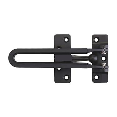 Imagem de 1 peça de liga de zinco sólida antifurto fecho de porta para casa hotel fechadura de corrente de borracha silenciosa guarda de porta de segurança porta de trava