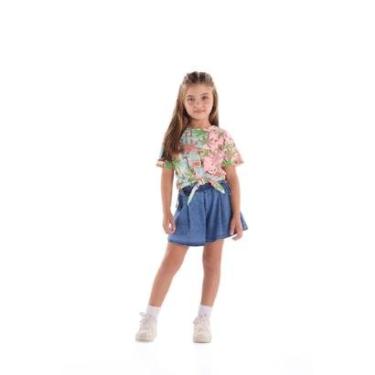 Imagem de Blusa Infantil Feminino em Cotton Quimby-Feminino