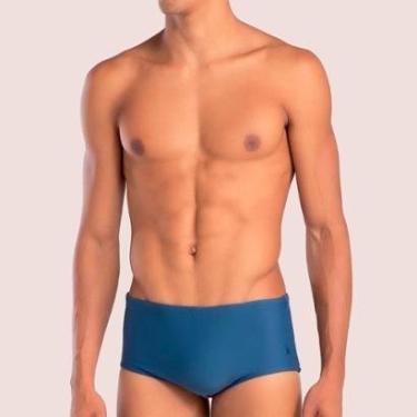 Imagem de Sunga Sungão Slip Básica Masculina Moda Praia Mash-Masculino