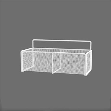 Imagem de Suporte de chuveiro prateleira de banheiro, prateleira de ferro, moldura de canto perfurado cozinha banheiro prateleira de chuveiro, acessórios de prateleira de armazenamento de xampu forjado