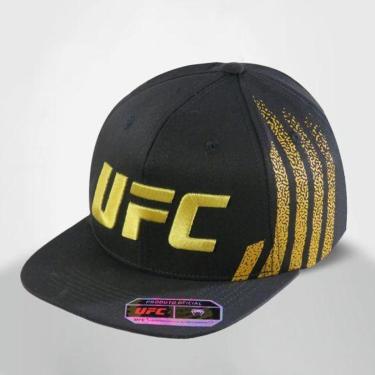 Imagem de Boné UFC Venum Oficial Straight Frame Réplica Fight Night Unisex Walkout Hat - Champion-Unissex