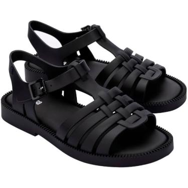 Imagem de Melissa Sandália Possession Fresh feminina, Preto fosco, 35