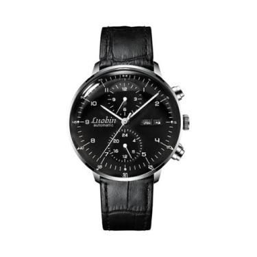 Imagem de Relógio Automático Mecânico Luminoso De Aço Inoxidável Para Homens, Re