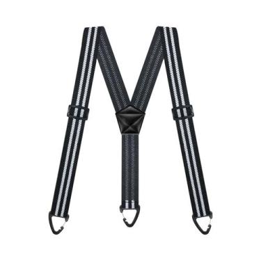 Imagem de Suspensórios De Trabalho Masculinos Reforçados Com Costura Oculta Em Y