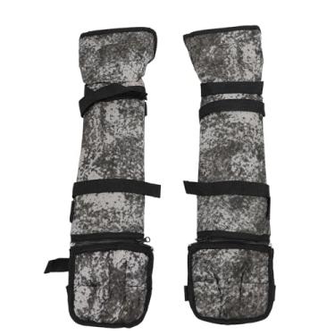 Imagem de TOPINCN 2 Peças Polainas de, Polainas Ajustáveis ​​de Proteção Anti-mordida de Com Perna de Tecido Oxford 600D, Equipamento de Proteção Ao Ar Livre para Caminhadas, Esqui Em Madeiras