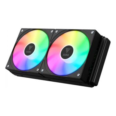 Imagem de Water Cooler 240mm Gamdias Aura GL240 V2 ARGB