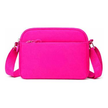 Imagem de Bolsa Transversal Versátil com 2 Bolsos para Celular Carteira e Acessó