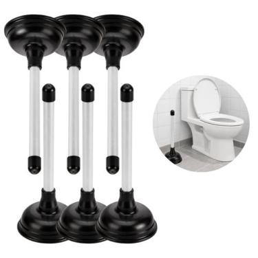 Imagem de 12 Desentupidor de Privada Vaso Sanitário Para Banheiro - Ami