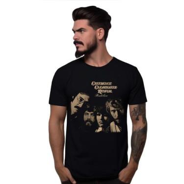 Imagem de Camiseta Banda Creedence Clearwater Revival Bomber Country Rock, EG