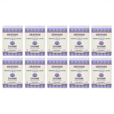 Imagem de Kit Sabonete Granado em Barra de Glicerina Lavanda 90g Terrapeutics 10