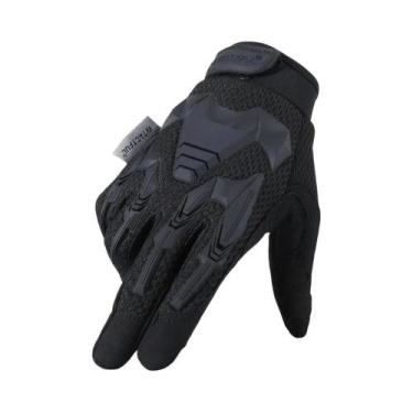 Imagem de Luvas Táticas De Dedo Inteiro Com Tela Sensível Ao Toque Para Ciclismo