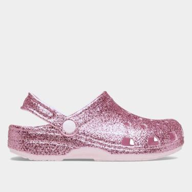 Imagem de Sandália Crocs Infantil Classic Chunky Glitter Clog-Unissex