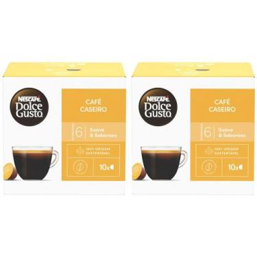 Imagem de Cápsula de Café Caseiro Nescafé Dolce Gusto - 20 Cápsulas