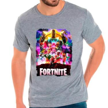 Imagem de Camiseta fortnite games jogos camisa masculina lançamento 01 - DESIGN 