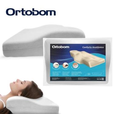 Imagem de Travesseiro Nasa Ortopédico Anatômico Ergonômico Cervical - Ortobom
