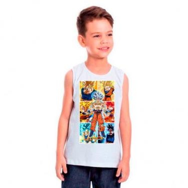 Imagem de Camiseta Desenho DRAGON BALL Z Moda Infantil Roupa Criança 02 - DESIGN