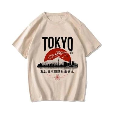 Imagem de Camiseta Unissex Gótica Y2K Estilo Coreano Hip Hop De Rua Com Estampa 