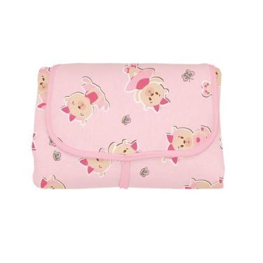 Imagem de Trocador de Fraldas Portátil Estampado - 43cm x 65cm - Bublim, Ursa Ba