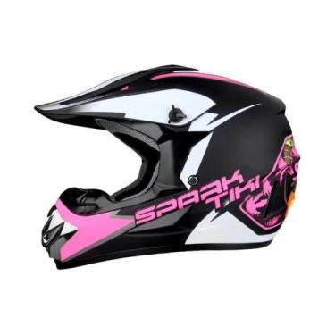 Imagem de Capacete Infantil De Motocross Shark Para Moto Off-Road E ATV - Acessó