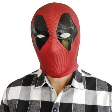 Imagem de Máscara Deadpool Face Face Latex Cosplay - yiweisai
