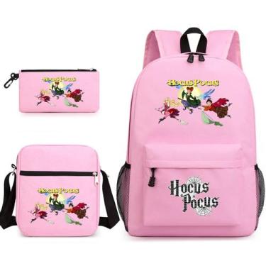 Imagem de Conjunto de mochilas escolares Hocuss Pocuss Winifreds Cartoon Kids - 