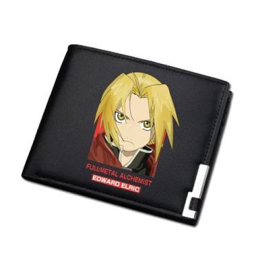 Imagem de Carteira Fullmetals Alchemists Anime Characters Slim BiFold PU - Yiwei