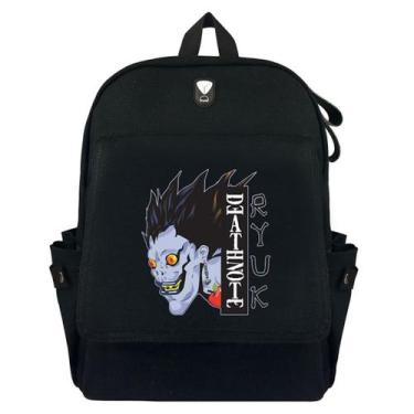 Imagem de Mochila Anime School Bag Children Death Note 30x12x39cm - yiweisai