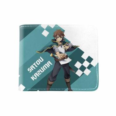 Imagem de Carteira Genshins Impacts Personagens de Anime Slim BiFold PU - Yiweis