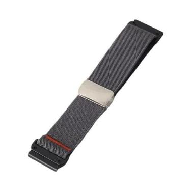 Imagem de Pulseira Magnética De Nylon Elástico QuickFit 22/26mm Para Garmin Fore