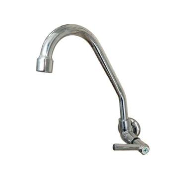 Imagem de Torneira cozinha parede bica móvel C34 1/4 volta ABS Iguatemi